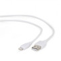 Cablexpert , 8-pin sync and charging cable, white, 1 m