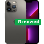 Apple , RENEW , Grade A , iPhone 13 Pro , Graphite , 6.1 , Super Retina XDR OLED , 2532 x 1170 pixels , A15 Bionic , 6 GB , 128 GB , Dual SIM , 5G , 12+12+12 MP , iOS , 18