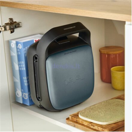 TEFAL , Sandwich and Waffle Maker , Snack Colletion , 700 W , Number of plates 2 , Ceramic coating , Black