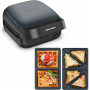 TEFAL , Sandwich and Waffle Maker , Snack Colletion , 700 W , Number of plates 2 , Ceramic coating , Black