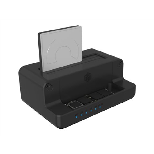 Raidsonic , Icy Box , IB-2914MSCL-C31 Docking and cloning station for M.2 NVMe SSD & 2.5/3.5 SATA SSD/HDD