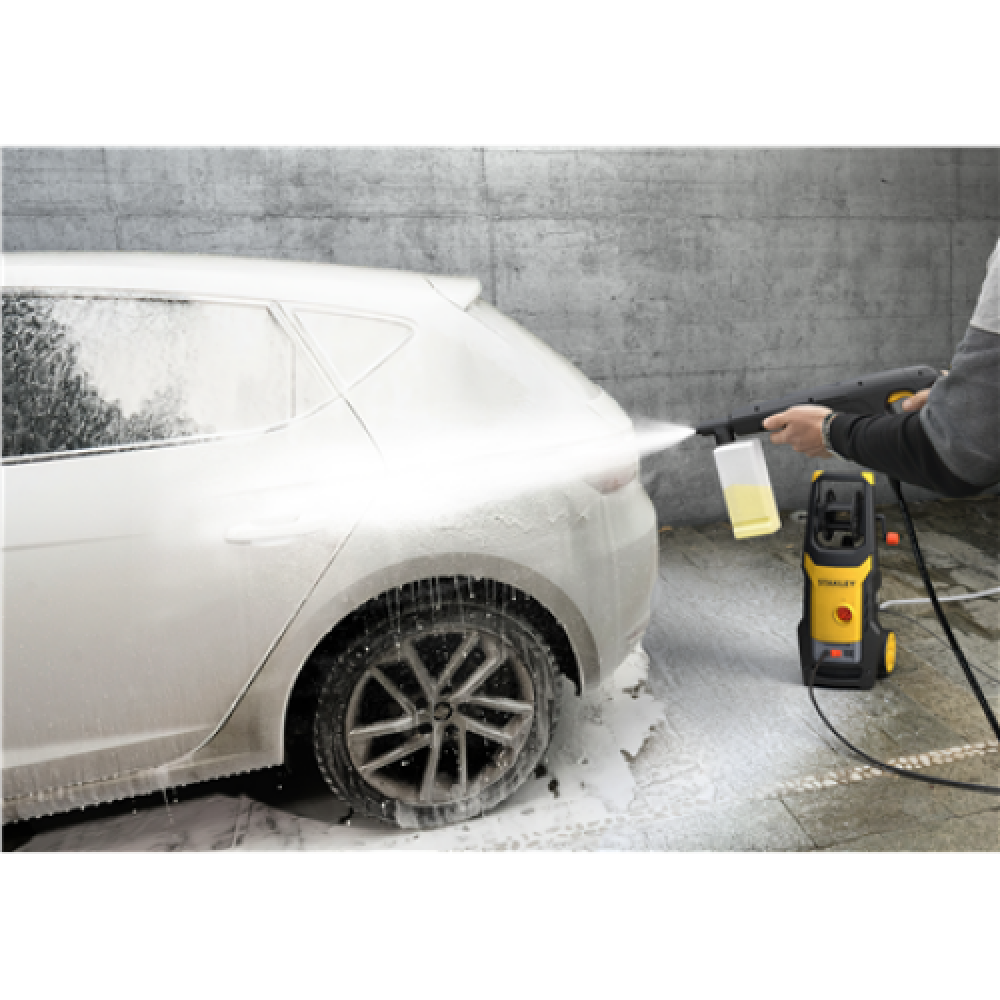 STANLEY SXPW16E High Pressure Washer (1600 W, 125 bar, 420 l/h) , Stanley 1600 W , 125 bar , 420 l/h