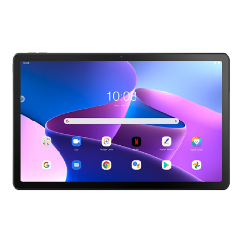 Lenovo Tab M10 Plus (3rd Gen) TB125FU 10.61 Storm Grey 2000 x 1200 pixels MediaTek Helio G80 4 GB Soldered LPDDR4x 128 GB Wi-Fi Front camera 8 MP Rear camera 8 MP Bluetooth 5.0 Android 12 Warranty 24 month(s)