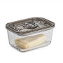 Caso , Glass Vacuum Container with Plastic Lid , VacuBoxx Eco L , Transparent