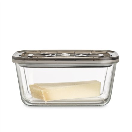 Caso , Glass Vacuum Container with Plastic Lid , VacuBoxx Eco L , Transparent