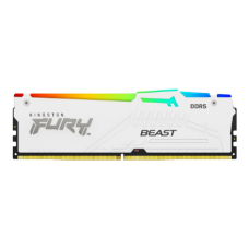 Kingston KF560C30BWEA-16 16GB 6000MT/s DDR5 CL30 DIMM FURY Beast White RGB EXPO , Kingston