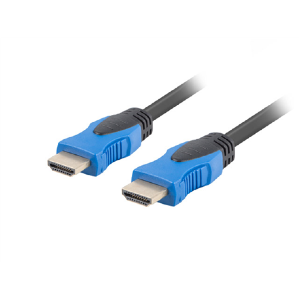 CA-HDMI-20CU-0100-BK Lanberg HDMI M/M V2.0 Cable 4K CU , CA-HDMI-20CU-0100-BK , HDMI to HDMI , 10 m