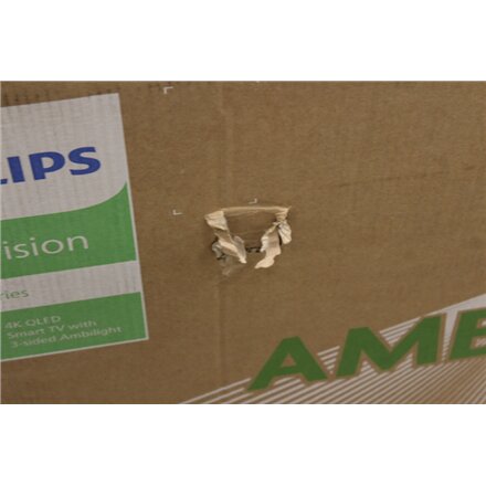 Philips , 4K Ambilight TV , 50PUS8209/12 , 50 , Smart TV , Titan OS , Black , DAMAGED PACKAGING