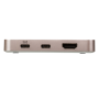 Aten , USB-C 4K Ultra Mini Dock with Power Pass-through , Ethernet LAN (RJ-45) ports , VGA (D-Sub) ports quantity , USB 3.0 (3.1 Gen 1) Type-C ports quantity 1 , USB 3.0 (3.1 Gen 1) ports quantity 1 , USB 2.0 ports quantity 1 , HDMI ports quantity 1