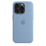 Apple , Silicone Case with MagSafe , Case with MagSafe , Apple , iPhone 15 Pro , Silicone , Winter Blue