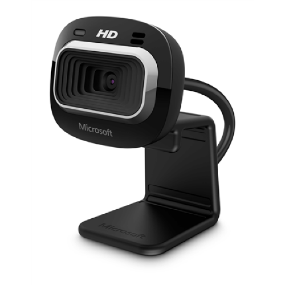 Microsoft T3H-00013 LifeCam HD-3000 Yes, Black, 720p, USB 2.0, Yes