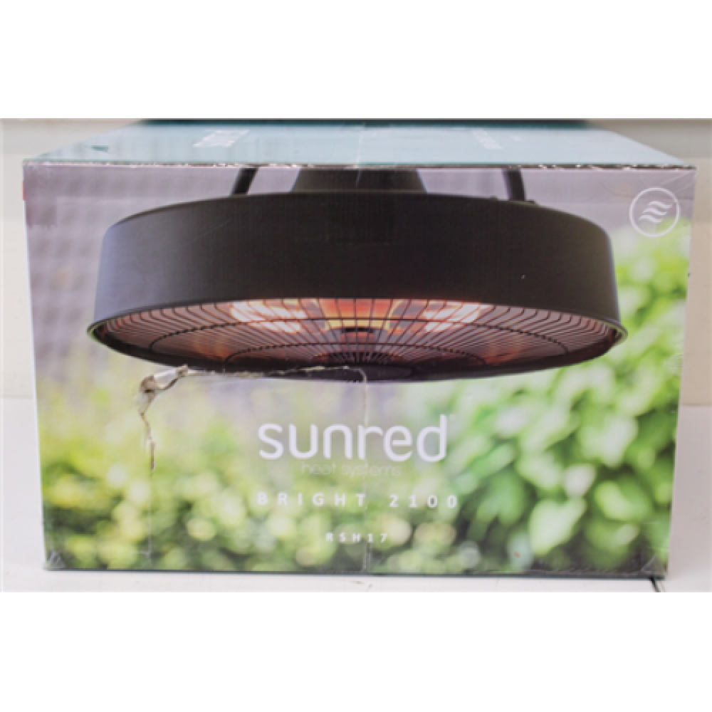 SALE OUT. Heater , RSH17, Retro Bright Hanging , Infrared , 2100 W , Black , DAMAGED PACKAGING , IP54