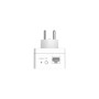 D-Link PowerLine AV2 1000 HD Gigabit Passthrough Kit DHP-P601AV/E 1000 Mbit/s, Ethernet LAN (RJ-45) ports 1, No Wi-Fi, Extra socket