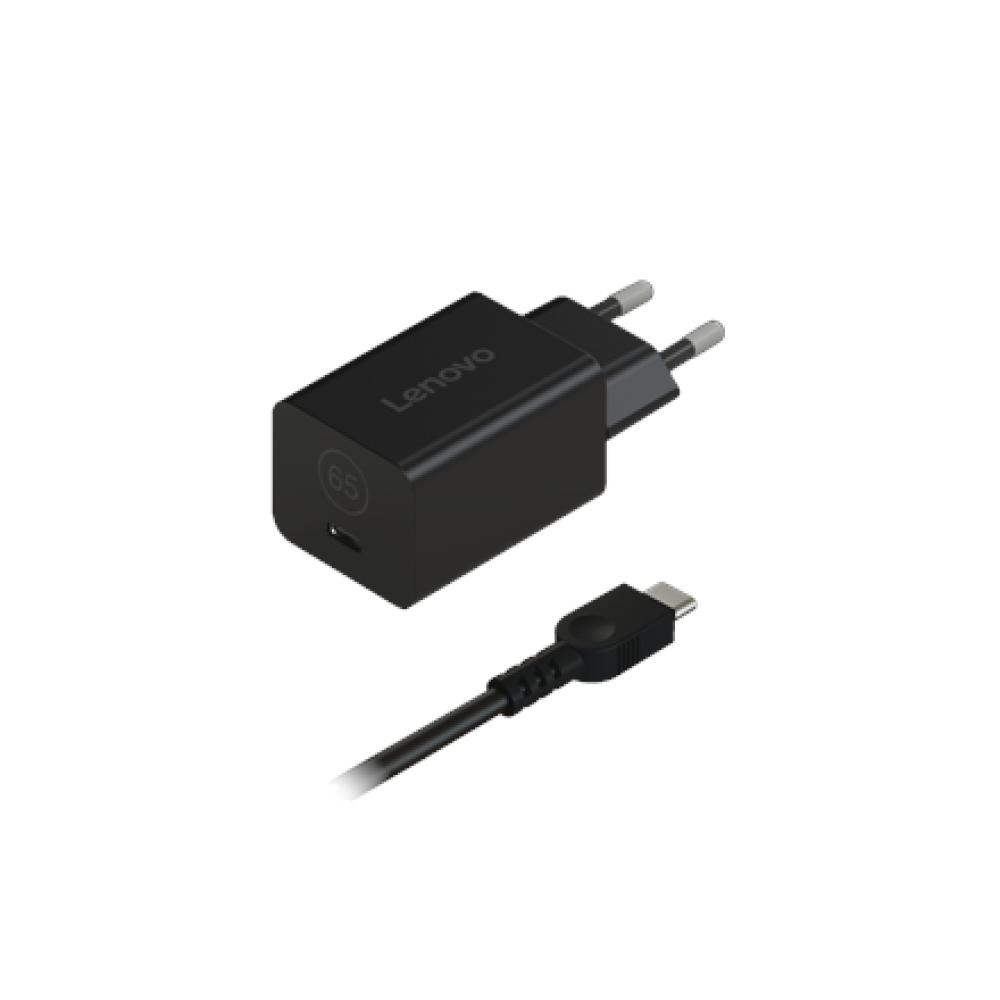 Lenovo , GaN Nano 65W Adapter , USB-C , AC Adapter