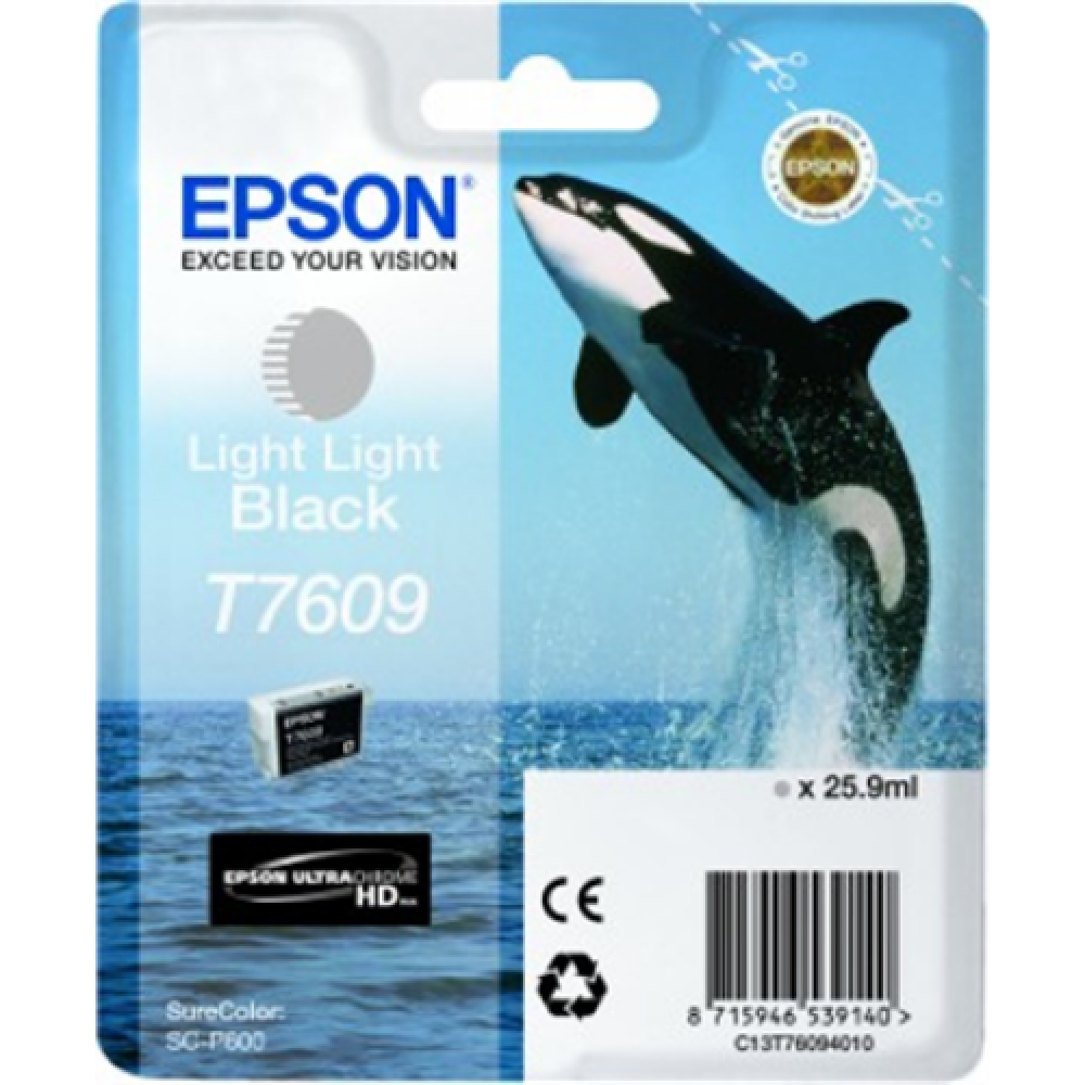 Epson T7609 , Ink Cartridge , Light Light Black