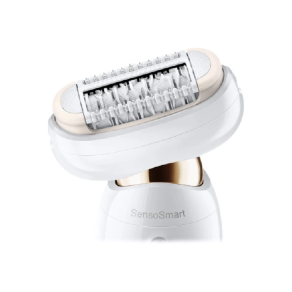 Braun Epilator , SES9-030 3D Silk-Epilk 9 Flex , Operating time (max) 50 min , Number of power levels 2 , Wet & Dry , White/Rose