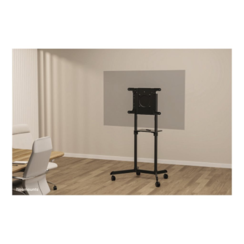 Neomounts Floor stand , NS-M1250BLACK TV trolley , Rotate, Tilt , 37-70 , Maximum weight (capacity) 70 kg , Black