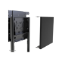 Neomounts Floor stand , NS-M1250BLACK TV trolley , Rotate, Tilt , 37-70 , Maximum weight (capacity) 70 kg , Black