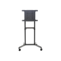 Neomounts Floor stand , NS-M1250BLACK TV trolley , Rotate, Tilt , 37-70 , Maximum weight (capacity) 70 kg , Black