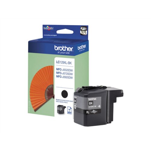 Brother LC129XLBK , Ink Cartridge , Black