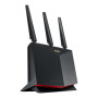 Asus Dual Band Gigabit Router RT-AX86S 1024-QAM Mbit/s, Ethernet LAN (RJ-45) ports 4, MU-MiMO Yes, Antenna type 3x External antenna, 2x USB 3.2 Gen 1