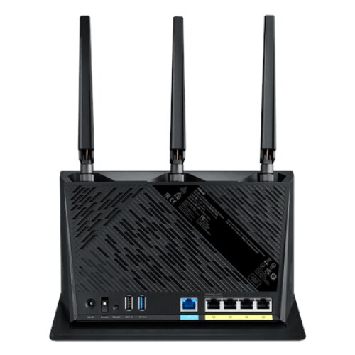 Asus Dual Band Gigabit Router RT-AX86S 1024-QAM Mbit/s, Ethernet LAN (RJ-45) ports 4, MU-MiMO Yes, Antenna type 3x External antenna, 2x USB 3.2 Gen 1