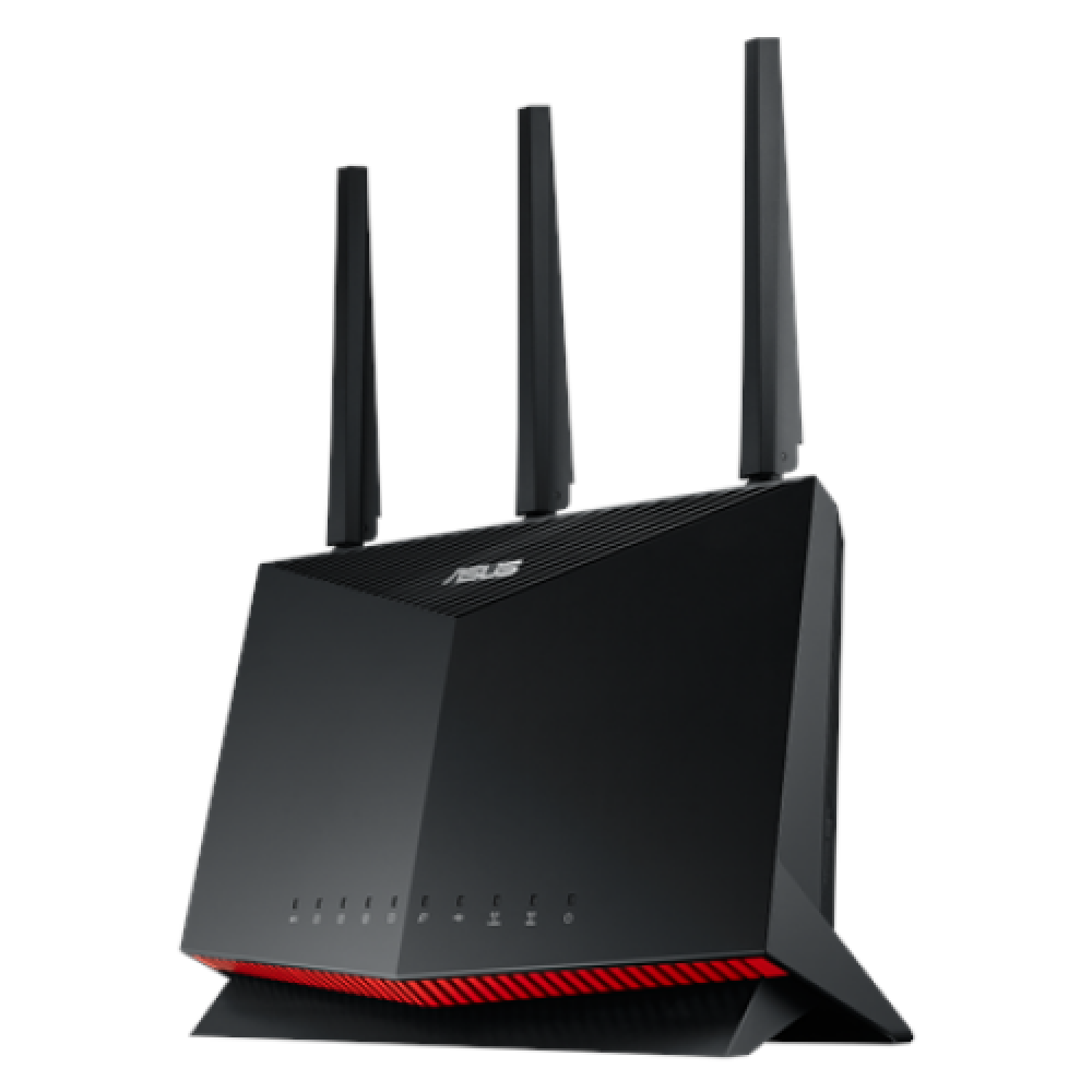 Asus Dual Band Gigabit Router RT-AX86S 1024-QAM Mbit/s, Ethernet LAN (RJ-45) ports 4, MU-MiMO Yes, Antenna type 3x External antenna, 2x USB 3.2 Gen 1