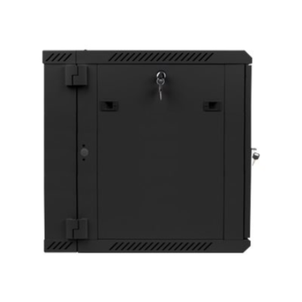 Lanberg , Rack cabinet 19 double-section wall-mount 12U/600x600 (flat pack) , WF02-6612-10B , Black