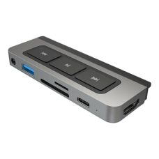 Hyper , HyperDrive Media 6-in-1 USB-C Hub for iPad Pro/Air , HDMI ports quantity 1