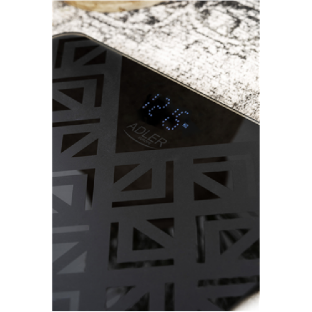 Adler Bathroom Scale AD 8170 Maximum weight (capacity) 180 kg, Accuracy 100 g, Black