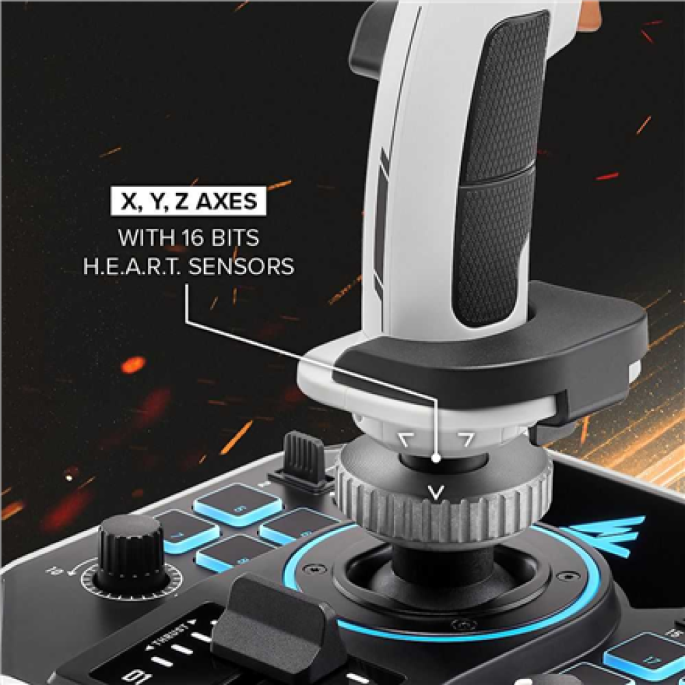 Thrustmaster SOL-R 2 Hosas WW , White/Black