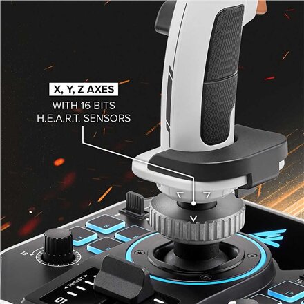 Thrustmaster SOL-R 2 Hosas WW , White/Black