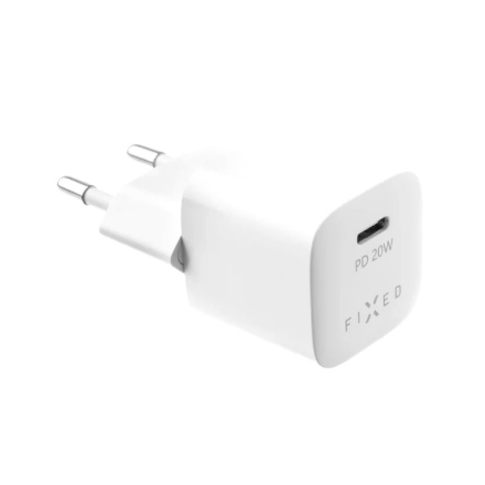 Fixed , Mini Travel Charger USB-C/USB-C Cable