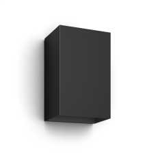 Philips Hue WCA Resonate Outdoor Wall Lantern, Black , 8 W , 2000-6500 Hue White Colour Ambiance