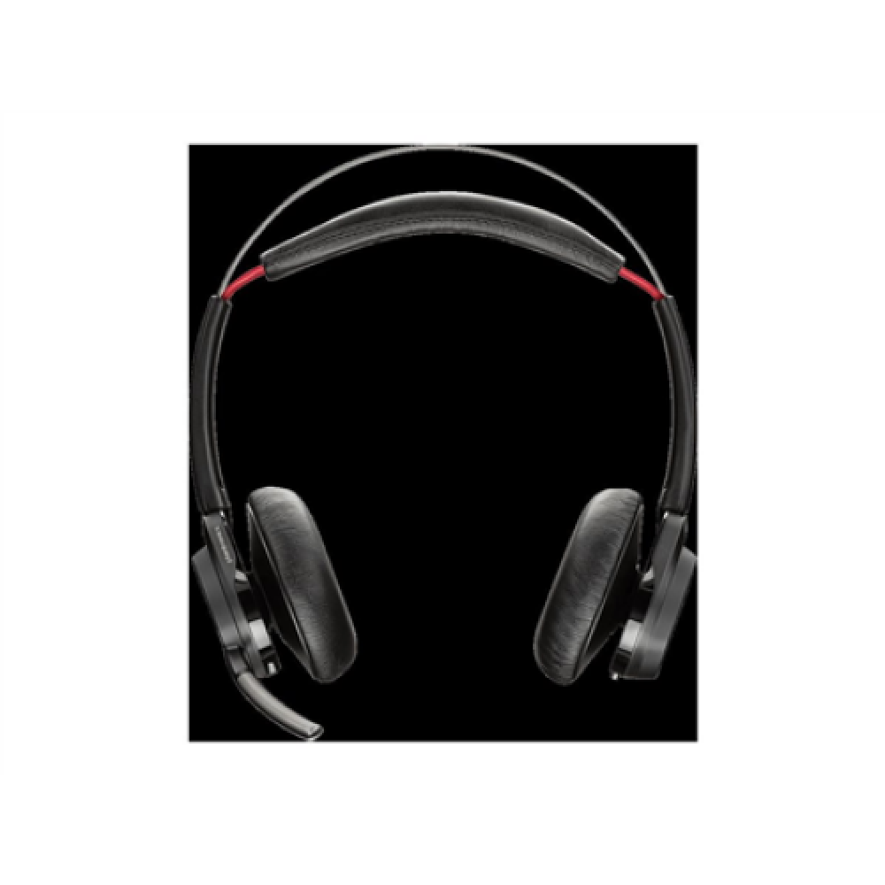 Poly , Voyager Focus, B825-M , Headset , Built-in microphone , Wireless , On-ear , Bluetooth , Black