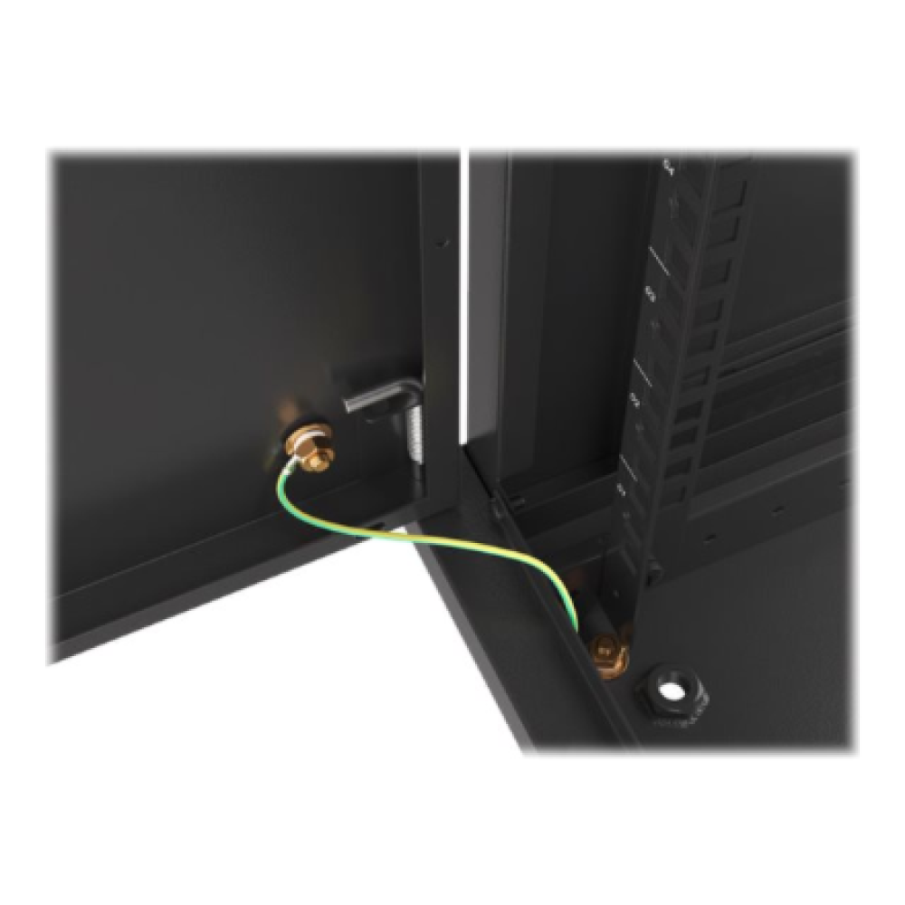 Lanberg , Rack cabinet 19 wall-mount 12U/600x450 for self-assembly with metal door (flat pack) , WF01-6412-00B , Black