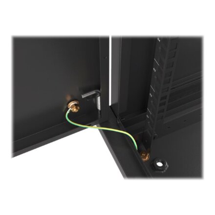 Lanberg , Rack cabinet 19 wall-mount 12U/600x450 for self-assembly with metal door (flat pack) , WF01-6412-00B , Black