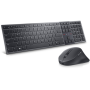 Dell , Premier Collaboration Keyboard and Mouse , KM900 , Keyboard and Mouse Set , Wireless , US , Graphite , USB-A , Wireless connection