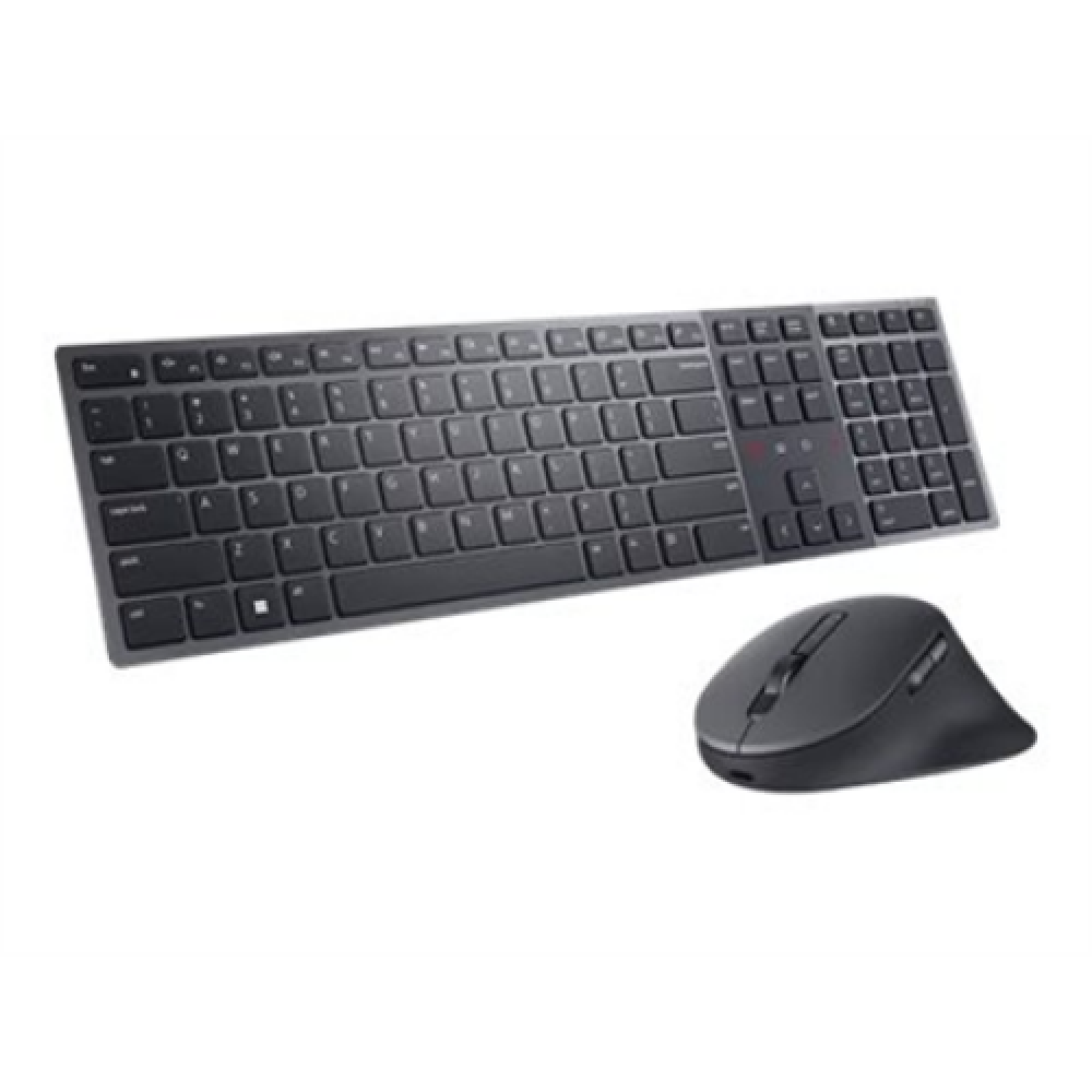 Dell , Premier Collaboration Keyboard and Mouse , KM900 , Keyboard and Mouse Set , Wireless , US , Graphite , USB-A , Wireless connection