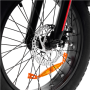 Argento Minimax, City E-Bike, Motor power 250 W, Wheel size 20 , Warranty 24 month(s), Red