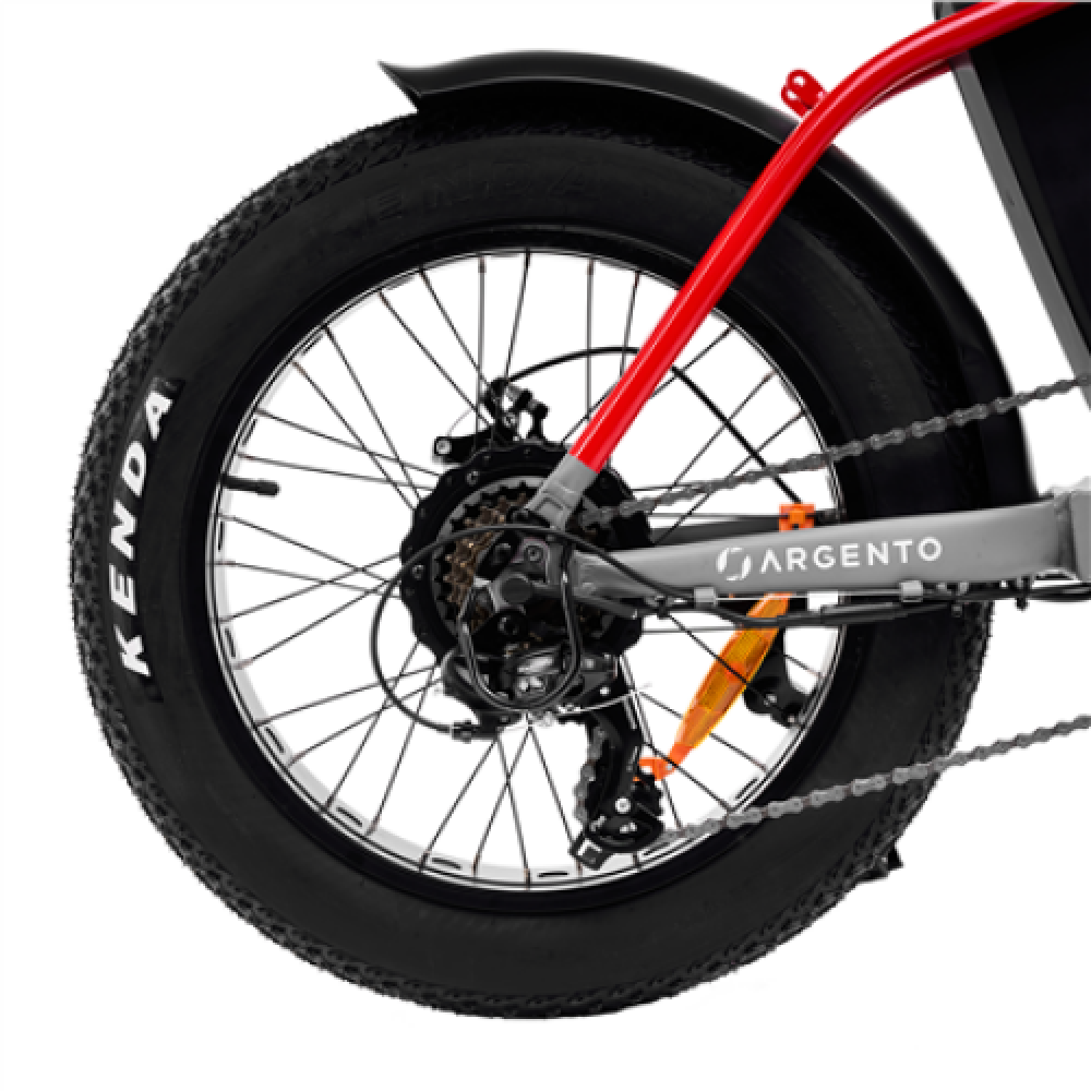 Argento Minimax, City E-Bike, Motor power 250 W, Wheel size 20 , Warranty 24 month(s), Red