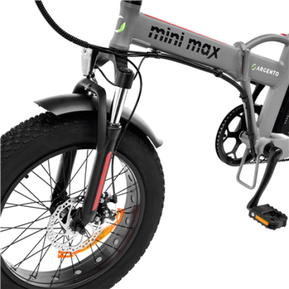 Argento Minimax, City E-Bike, Motor power 250 W, Wheel size 20 , Warranty 24 month(s), Red