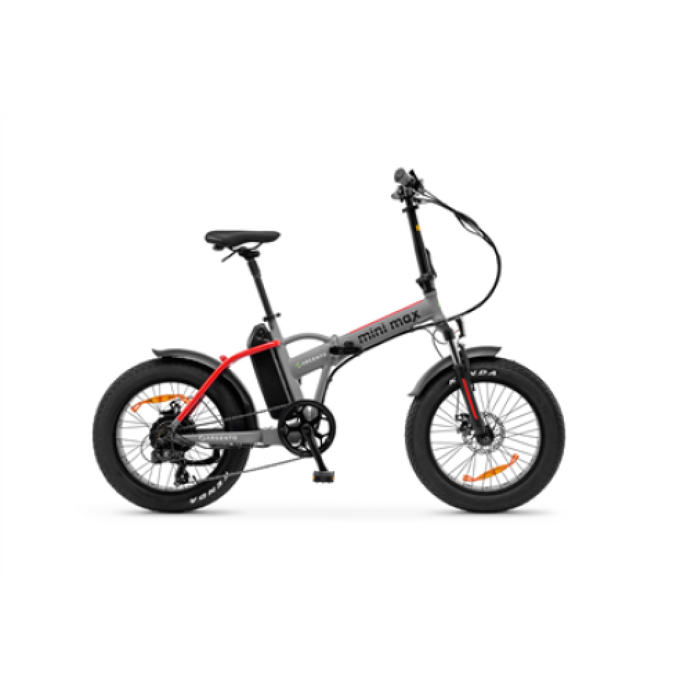 Argento Minimax, City E-Bike, Motor power 250 W, Wheel size 20 , Warranty 24 month(s), Red
