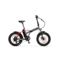 Argento Minimax, City E-Bike, Motor power 250 W, Wheel size 20 , Warranty 24 month(s), Red