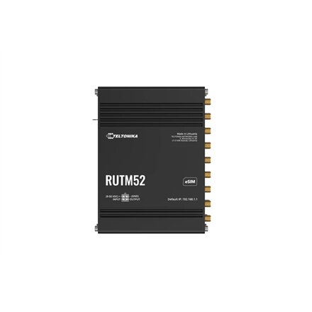 Teltonika Dual 5G Router , RUTM52 , 802.11ac , 10/100/1000 Mbit/s , Ethernet LAN (RJ-45) ports 5 , Mesh Support No , MU-MiMO Yes , 3G/4G