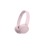 Sony Headphones , WH-CH520 , Bluetooth , On-Ear , Wireless , Pink