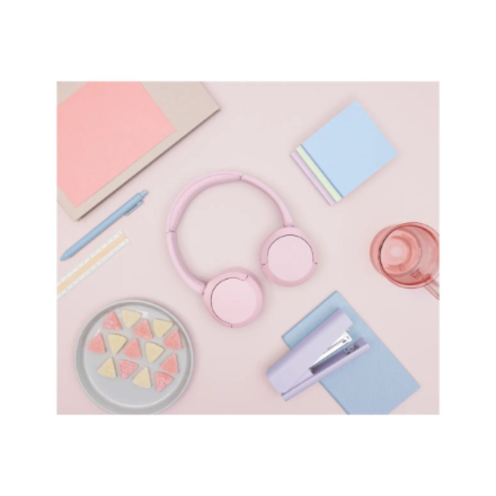 Sony Headphones , WH-CH520 , Bluetooth , On-Ear , Wireless , Pink