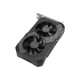 Asus TUF-GTX1650-4GD6-P-GAMING NVIDIA 4 GB GeForce GTX 1650 GDDR6 PCI-E 3.0 x 16 Processor frequency 1410 MHz HDMI ports quantity 1 Memory clock speed 12000 MHz