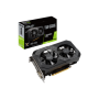 Asus TUF-GTX1650-4GD6-P-GAMING NVIDIA 4 GB GeForce GTX 1650 GDDR6 PCI-E 3.0 x 16 Processor frequency 1410 MHz HDMI ports quantity 1 Memory clock speed 12000 MHz