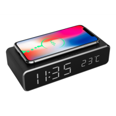 Gembird , DAC-WPC-01 , Digital alarm clock with wireless charging function , Wireless connection